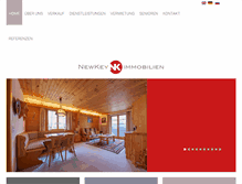 Tablet Screenshot of newkey.ch